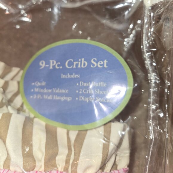 CoCaLo Baby Jacana Crib Set; 9 piece Unisex Excellent Used Condition - Picture 13 of 16